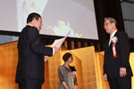 第63回毎日書道展表彰祝賀会にて…